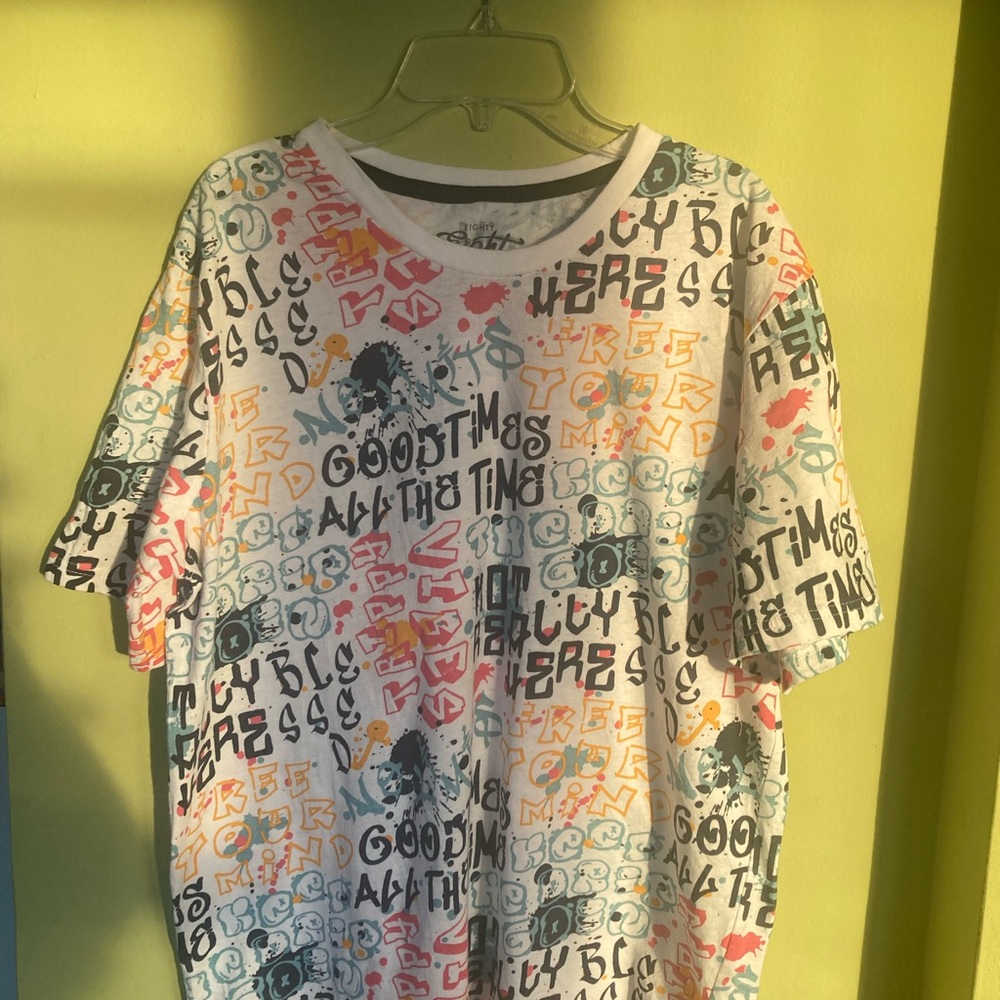 Eighty Eight Multicolor Graphic Men’s T Shirt